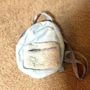 A small backpack you can carry in the mall